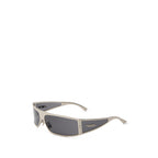 Bottega Veneta Gray Metal Sunglasses Bottega Veneta
