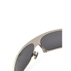 Bottega Veneta Gray Metal Sunglasses Bottega Veneta