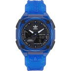 Adidas blauw sporthorloge met rubberen band - Maranos