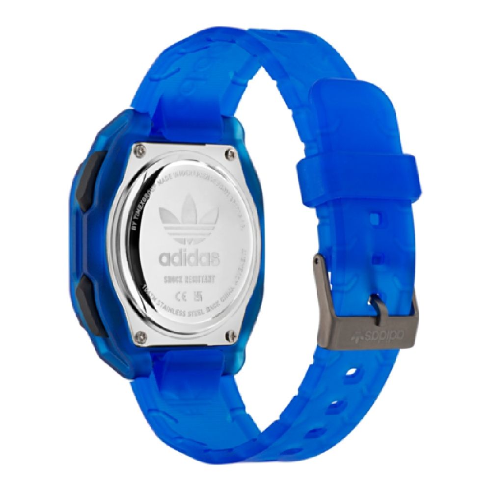 Adidas blauw sporthorloge met rubberen band - Maranos