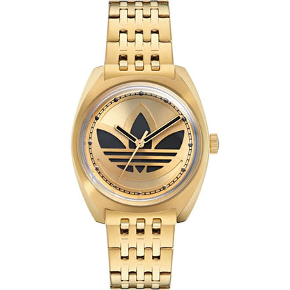 Adidas Gold Stainless Steel Bracelet Watch Adidas
