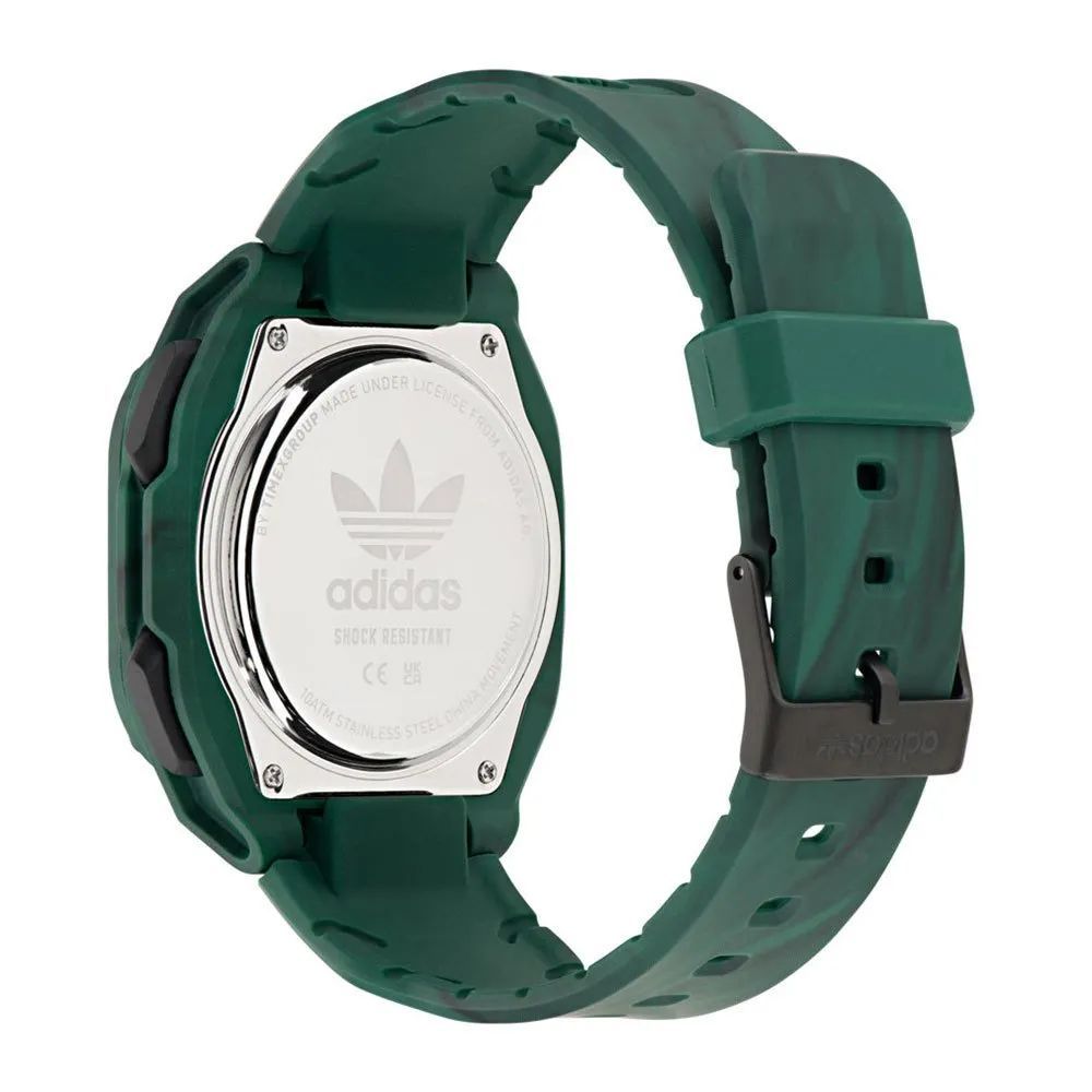 Adidas Green Synthetic Digital Watch Adidas