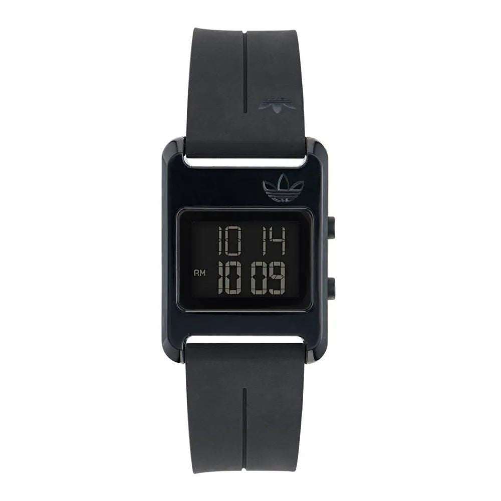Adidas Black Synthetic Digital Watch Adidas