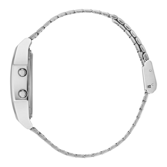 Adidas Gray Stainless Steel Digital Watch Adidas