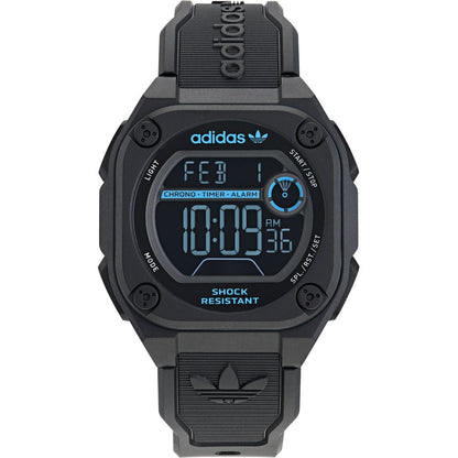 Adidas Gray Synthetic Digital Watch Adidas