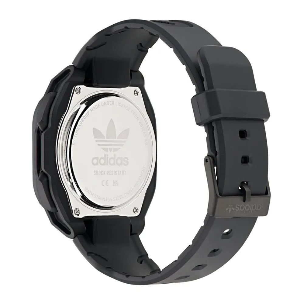 Adidas Gray Synthetic Digital Watch Adidas