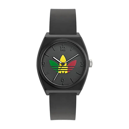 Adidas Black Synthetic Sport Watch Adidas