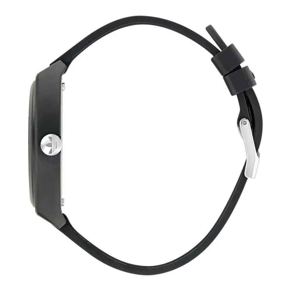 Adidas Black Synthetic Sport Watch Adidas