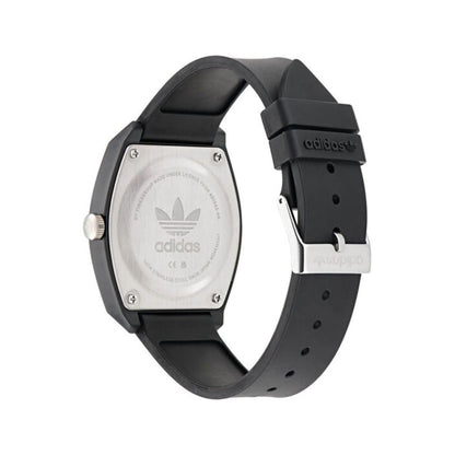 Adidas Black Synthetic Sport Watch Adidas