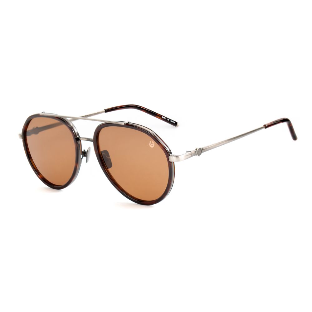 Belstaff Brown Stainless Steel Sunglasses Belstaff