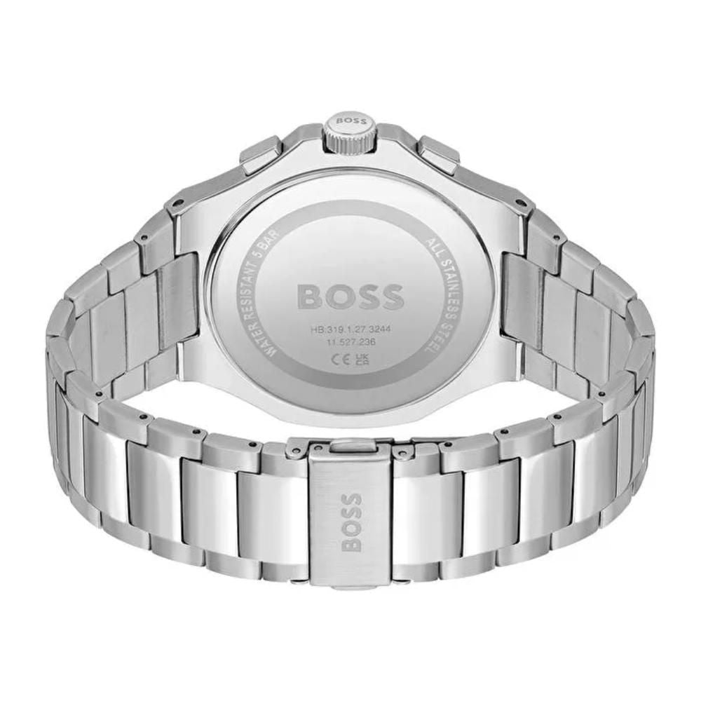 Hugo Boss herenhorloge in grijs roestvrij staal Hugo Boss