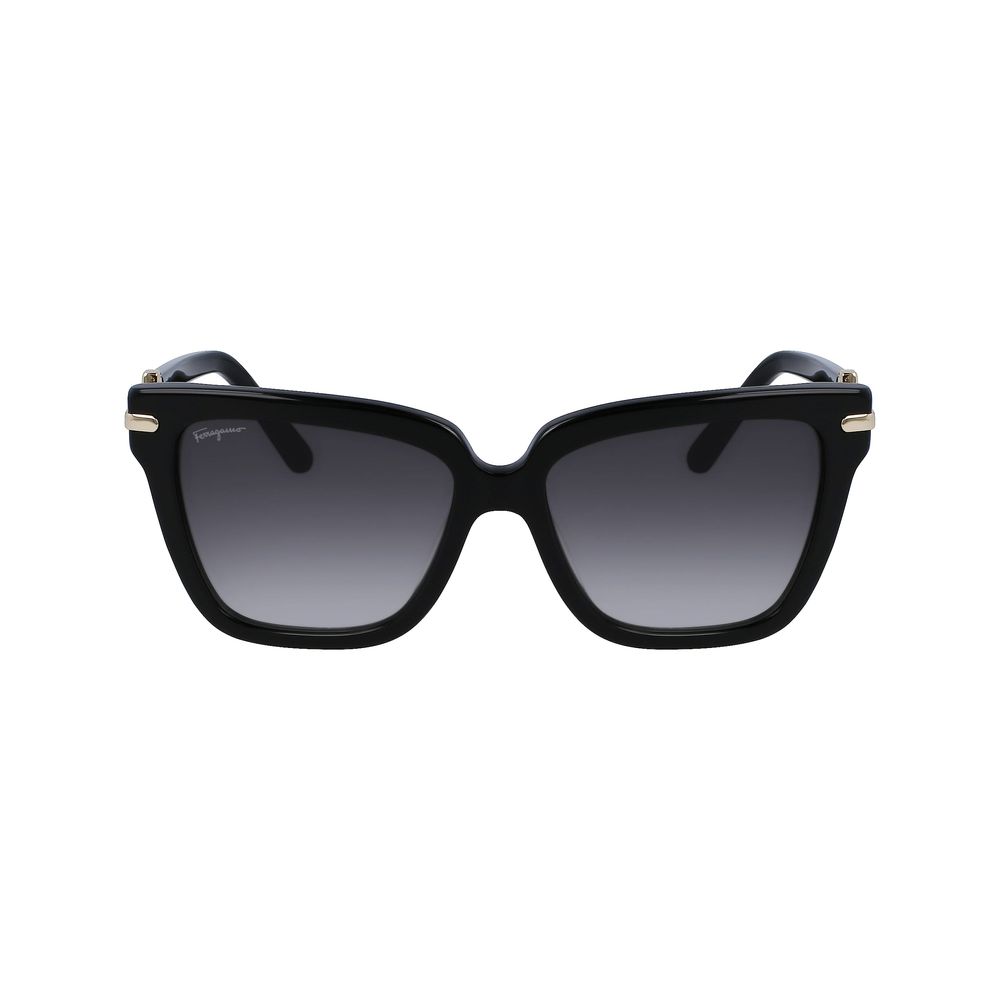 Ferragamo Black Acetate Sunglasses Ferragamo