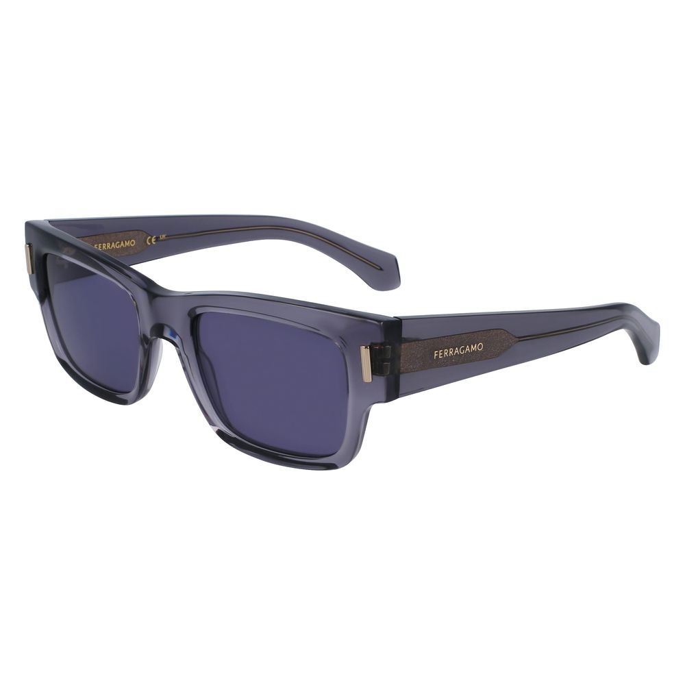 Ferragamo Gray Acetate Sunglasses Ferragamo