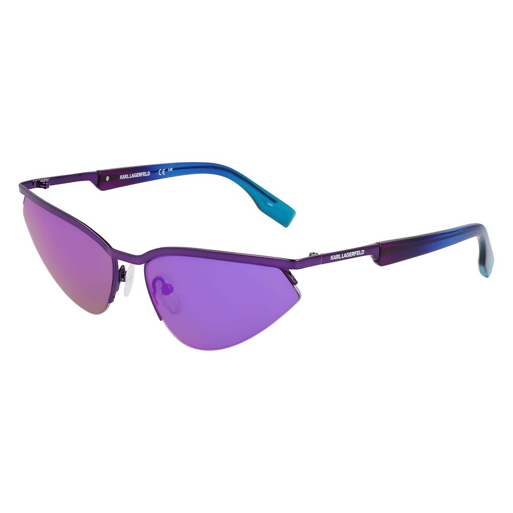 Karl Lagerfeld Purple Metal Sunglasses Karl Lagerfeld