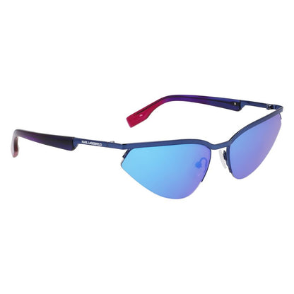 Karl Lagerfeld Blue Metal Sunglasses Karl Lagerfeld