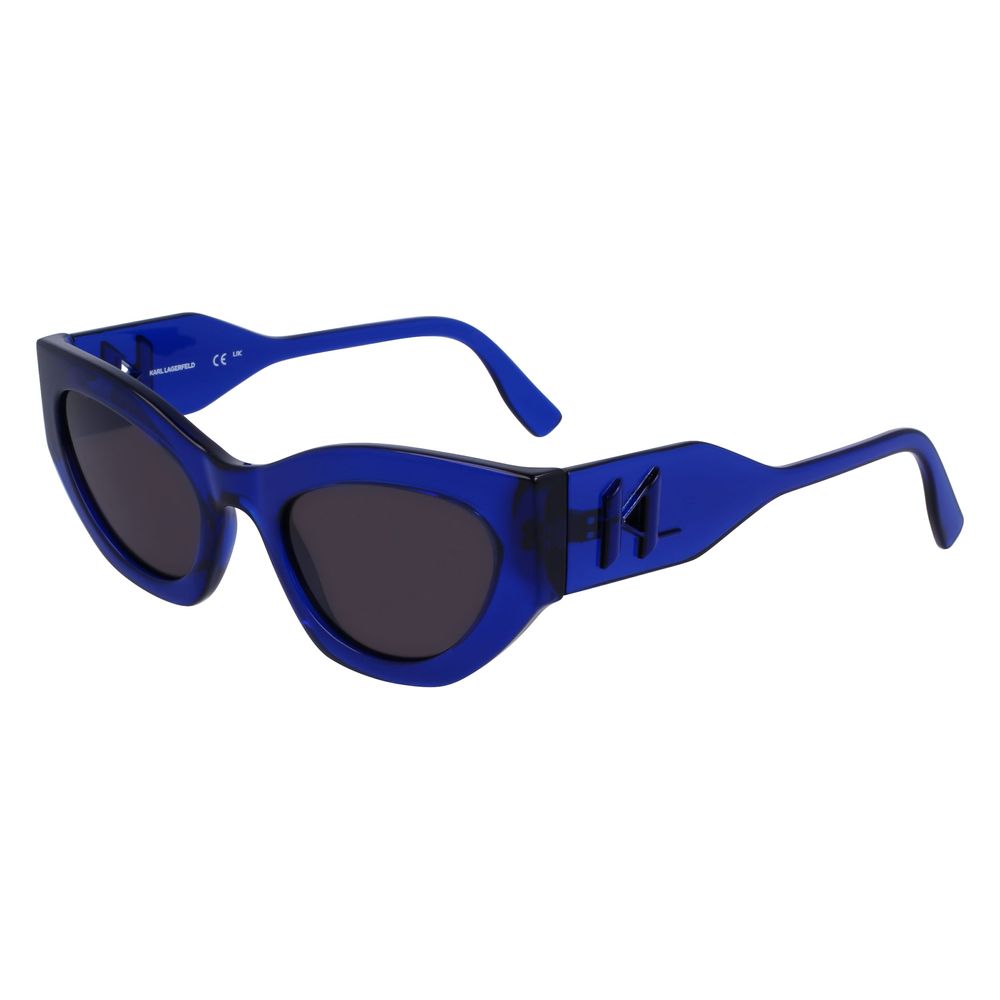 Karl Lagerfeld Blue Injected Sunglasses Karl Lagerfeld