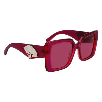 Karl Lagerfeld Red Acetate Sunglasses Karl Lagerfeld