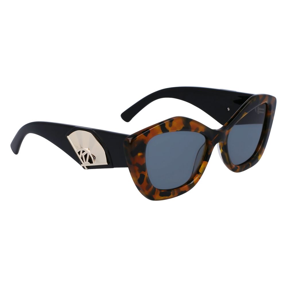 Karl Lagerfeld Brown Acetate Sunglasses Karl Lagerfeld