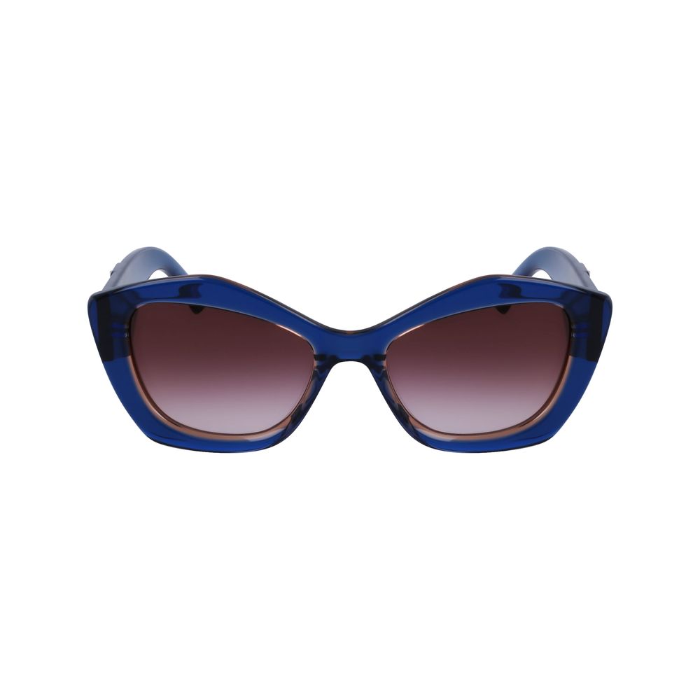 Karl Lagerfeld Blue Acetate Sunglasses Karl Lagerfeld