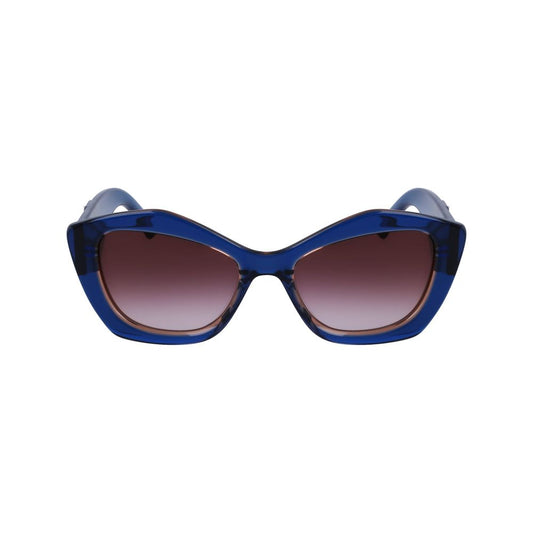 Karl Lagerfeld Blue Acetate Sunglasses Karl Lagerfeld