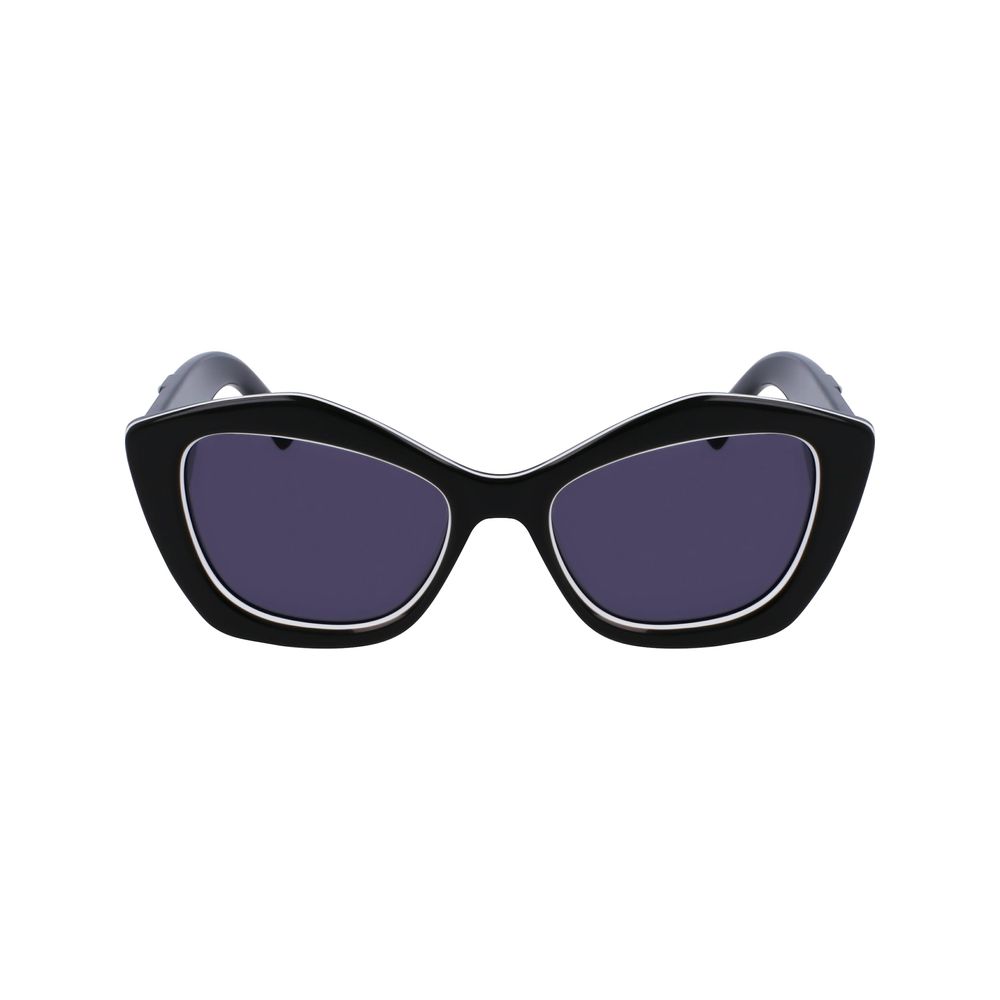 Karl Lagerfeld Black Acetate Sunglasses Karl Lagerfeld