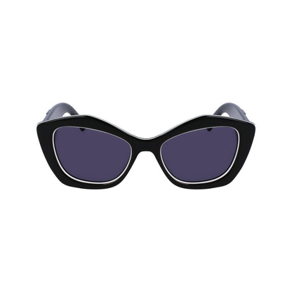 Karl Lagerfeld Black Acetate Sunglasses Karl Lagerfeld