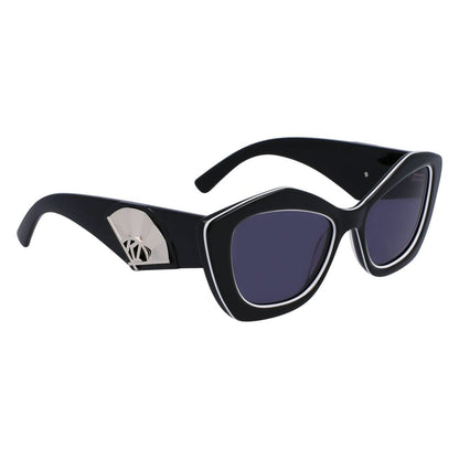 Karl Lagerfeld Black Acetate Sunglasses Karl Lagerfeld