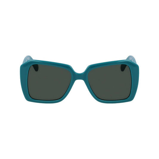 Karl Lagerfeld Green Injected Sunglasses Karl Lagerfeld