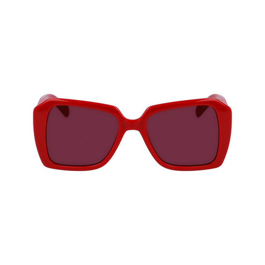 Karl Lagerfeld Red Injected Sunglasses Karl Lagerfeld