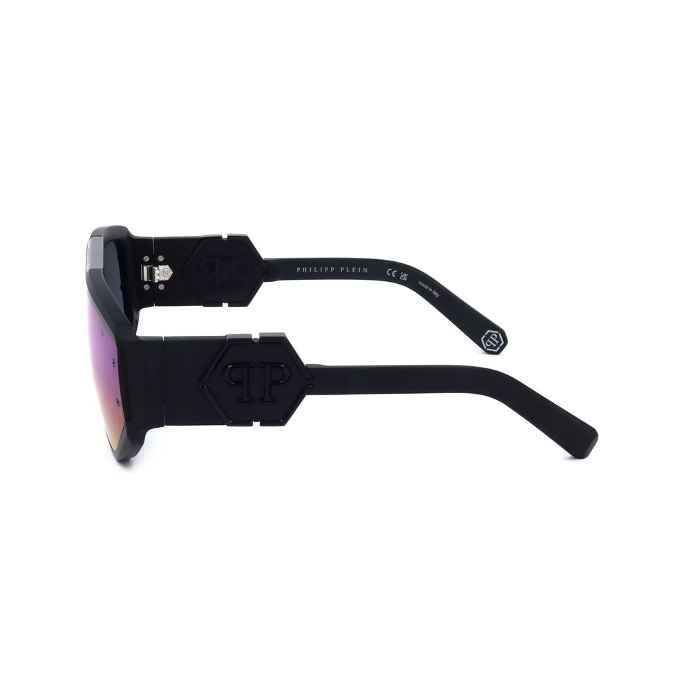 Philipp Plein zwarte acetaat zonnebril Philipp Plein