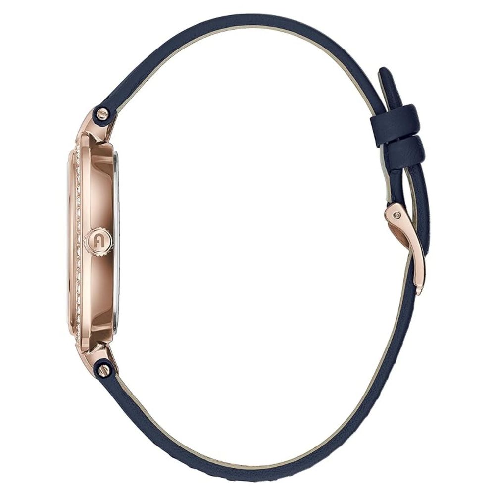 Furla Armbanduhr aus blauem Leder