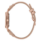 Furla horloge met roze leren band en grijze wijzerplaat