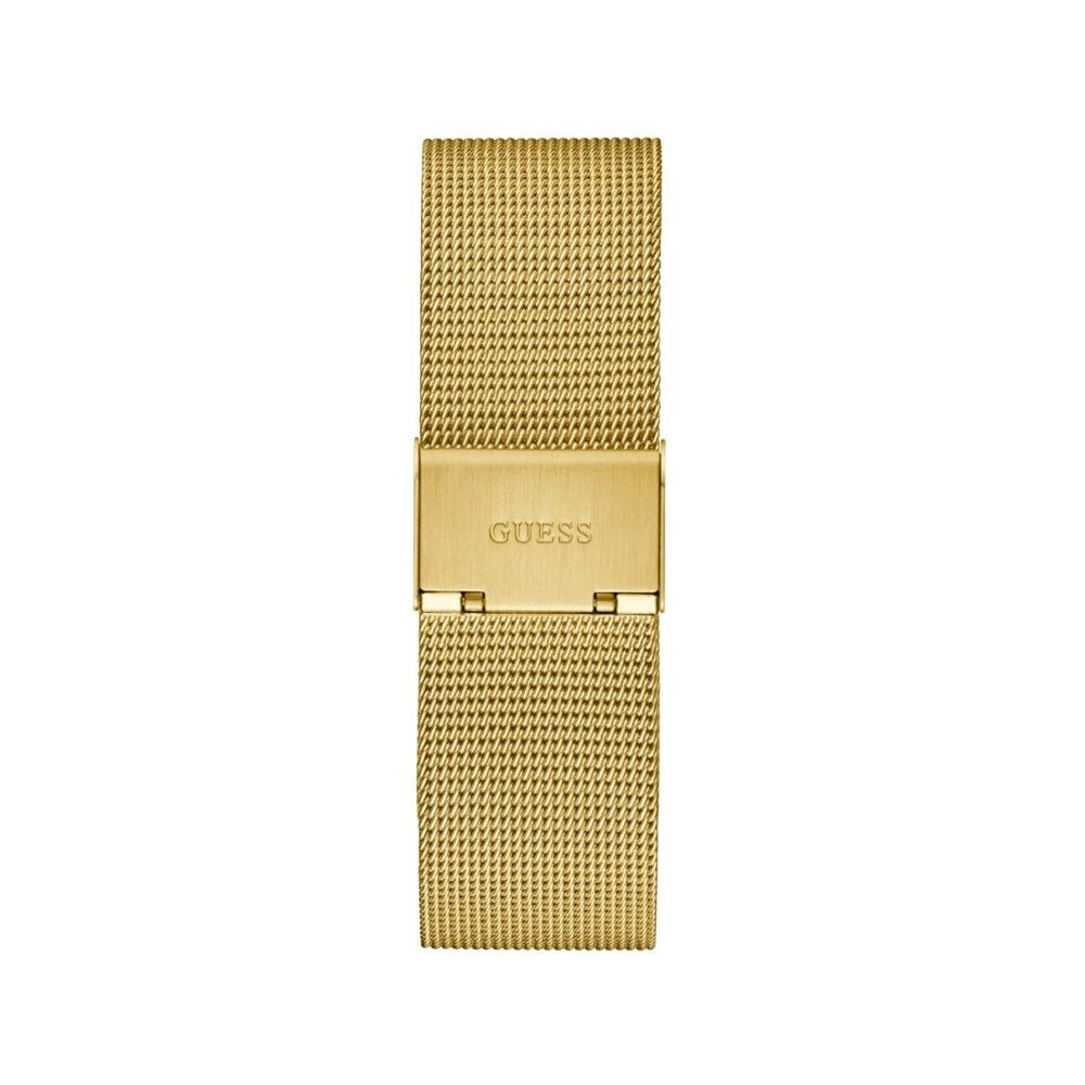 Guess Gold Stainless Steel Dress Watch Guess