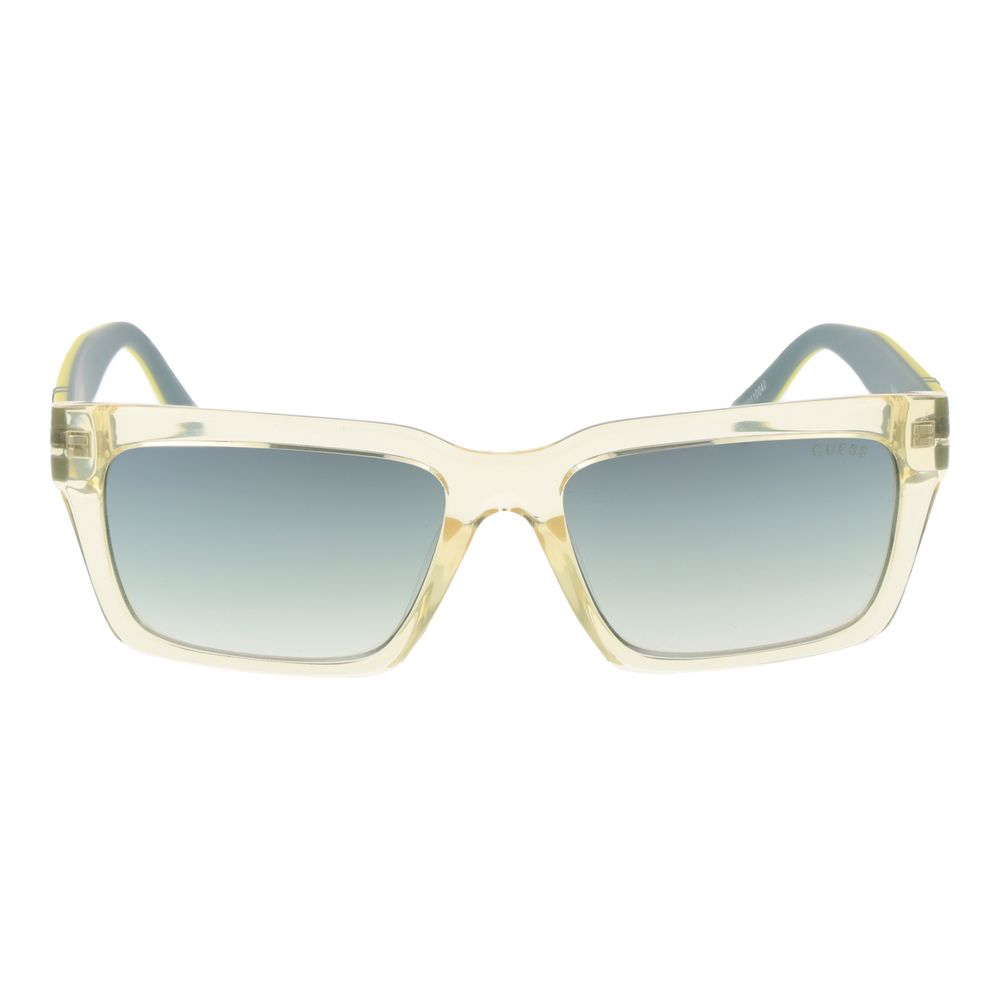 Guess Yellow Stainless Steel Sunglasses Guess