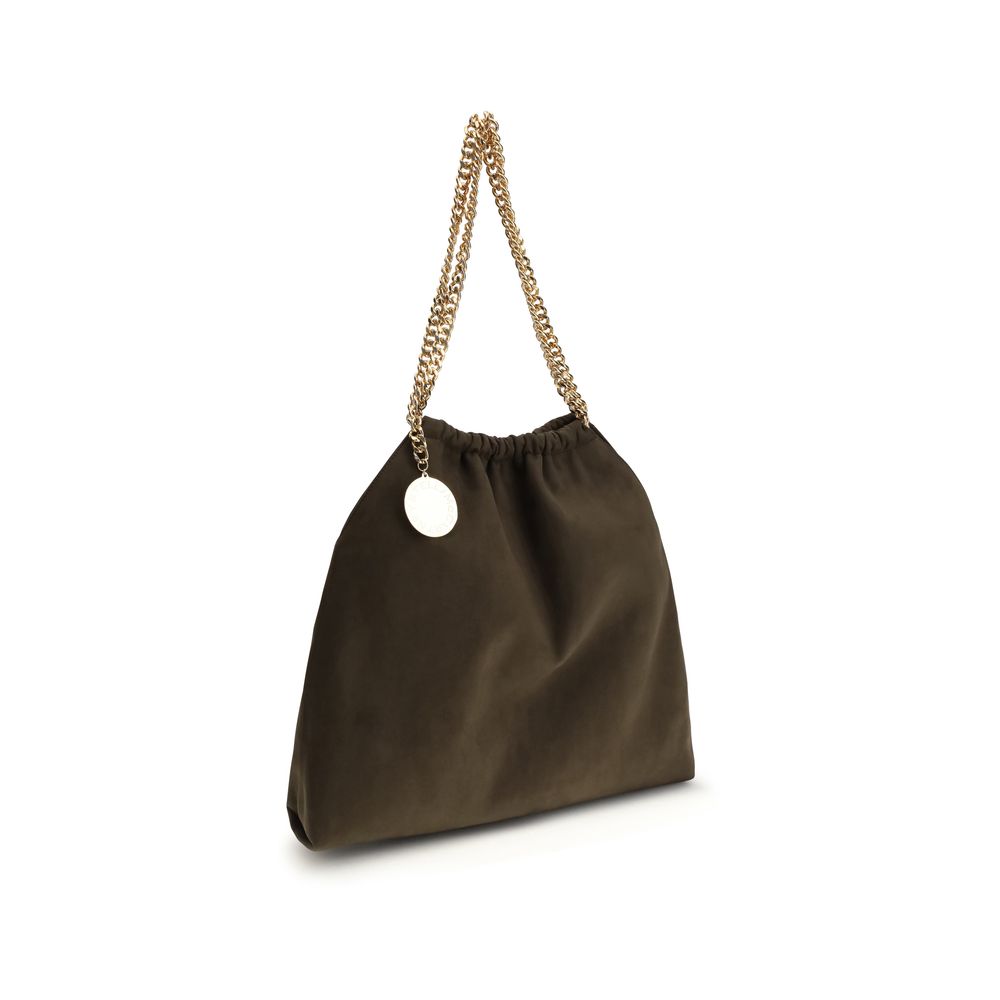 Stella McCartney Brown Polyester Shoulder Bag Stella McCartney