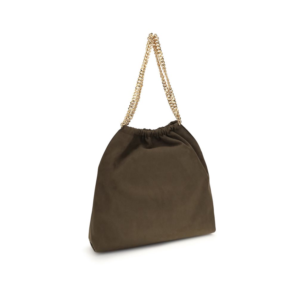 Stella McCartney Brown Polyester Shoulder Bag Stella McCartney