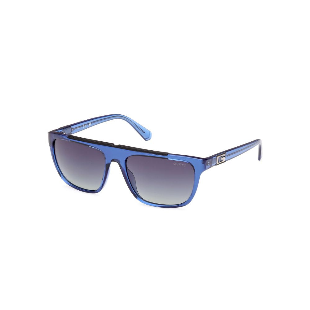 Guess Blue Resin Sunglasses Guess