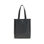 Burberry Bloomsbury Tote schoudertas in zwart kalfsleer met iconische Check-voering Burberry