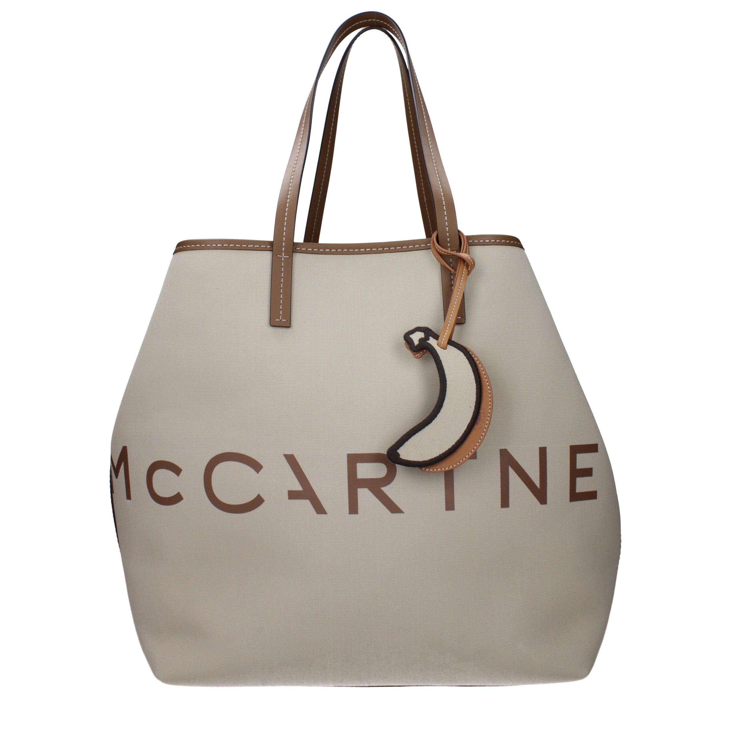 Stella McCartney schoudertas in beige stof met afneembare binnenclutch Stella McCartney