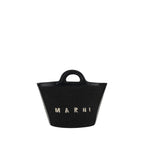 Marni Black Cotton Shoulder Bag Marni