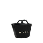 Marni Black Cotton Shoulder Bag Marni