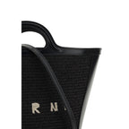 Marni Black Cotton Shoulder Bag Marni