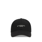 Givenchy Black Cotton Cap (Baseball Hat) Givenchy