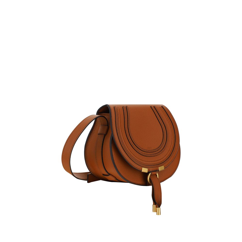Chloé shoulder bag in brown calf leather
