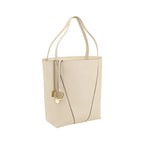 Chloé Cream Calf Leather Bos Taurus Shoulder Bag Chloé