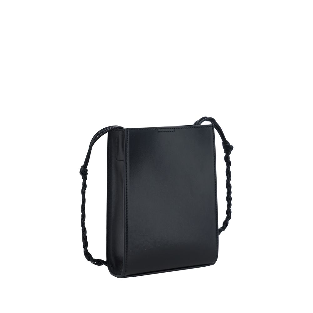 Jil Sander Black Calf Leather Bos Taurus Shoulder Bag Jil Sander