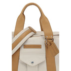 Brunello Cucinelli reistas in beige kalfsleer met afneembare schouderband Brunello Cucinelli