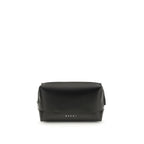 Marni Black Calf Leather Bos Taurus Shoulder Bag Marni