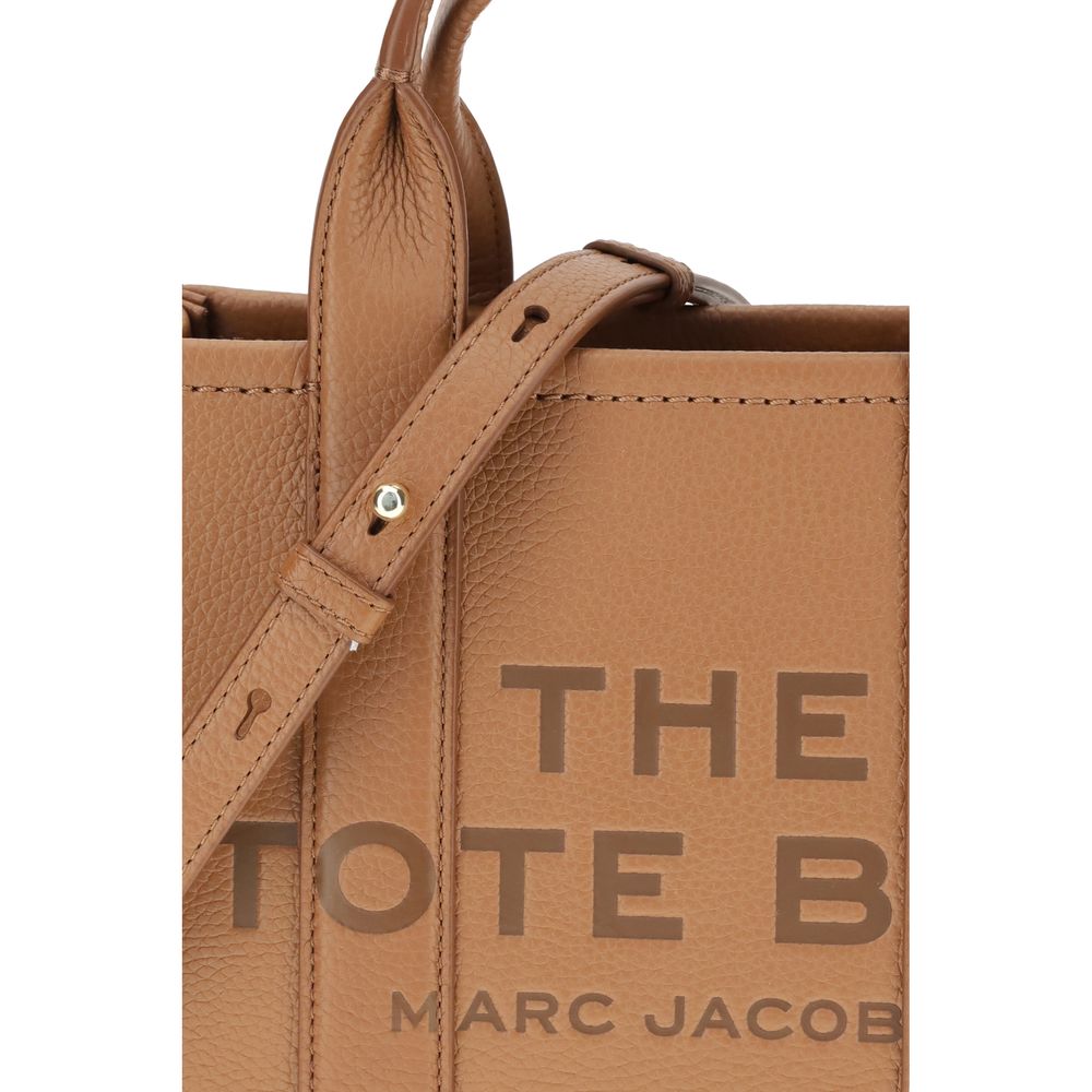 Marc Jacobs handtas in bruin kalfsleer