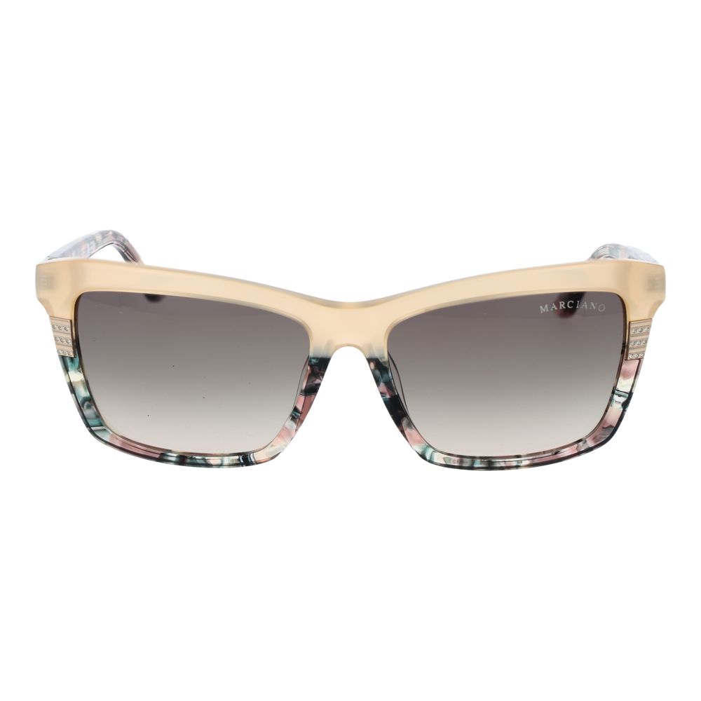 Marciano by Guess Beige Acetate Sunglasses Marciano by Guess